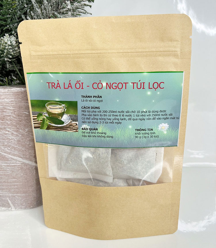 TRÀ LÁ ỔI CỎ NGỌT