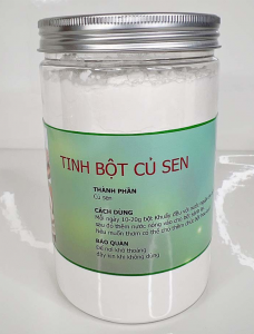 Tinh bột củ sen