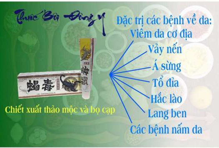 thuốc đặc trị da liệu tuệ tâm