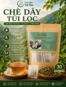 Chè dây túi lọc mỗi hộp có 30 gói 5g